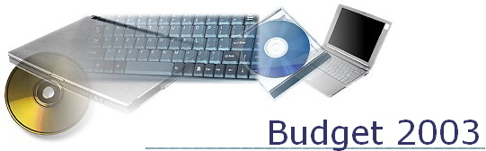 Budget 2003
